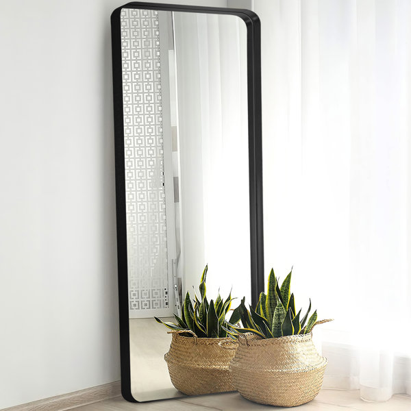 Wade Logan Anduena Rectangle Metal Mirror Reviews Wayfair